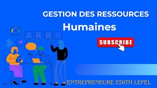 GESTION DES RESSOURCES HUMAINES [upl. by Eimor]