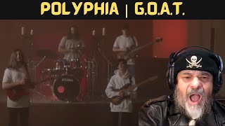 TOP NOTCH MUSICIANS  Metal Dude  Musician REACTION  Polyphia  GOAT Official Music Video [upl. by Elleirbag]