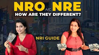 NRE and NRO Account Difference Explained I NRI Guide [upl. by Yblok607]