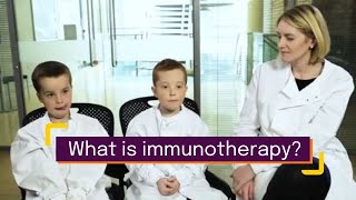 What is immunotherapy  Easy explanation  Children with Cancer UK [upl. by Anastice225]