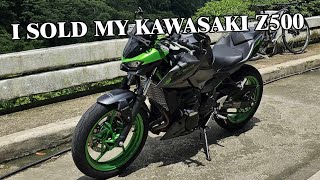 I SOLD MY KAWASAKI Z500 SPECIAL EDITION [upl. by Ayiak107]