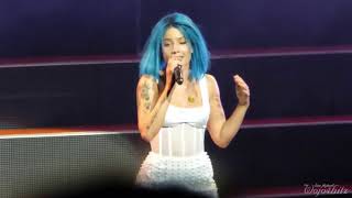 WHOLE SHOW Halsey  Wolf Trap Filene Center Vienna VA 71818 HD VideoHQ Sound [upl. by Aileduab]