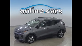 A52815HA Used 2022 Chevrolet Bolt Gray EV Test Drive Review For Sale [upl. by Trudy]