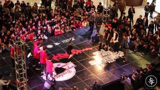 GAMBLERZ vs ONE WAY CREW  QUARTER FINAL  Chelles Battle Pro Korea 2014 [upl. by Gwyneth]