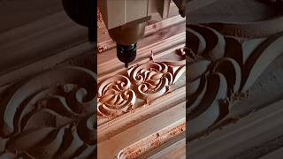 Door Wood Plaque woodcncmachine carpentry cnc [upl. by Petey]