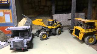 RC CONSTRUCTION Heavy work day ant the mine l loader tipper  or dumper [upl. by Enitsed]