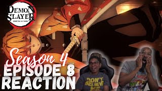 Demon Slayer 4x8  quotThe Hashira Unitequot Reaction [upl. by Cinom]