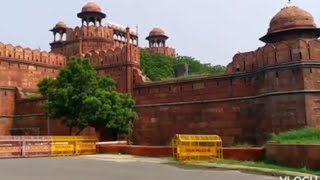 Red Fort the last Capital of Mughals Old Dehli India  like share subscribe plz [upl. by Birecree]