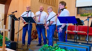 GUYS IN TIES AT RUSTBURG BAPTIST CHURCH 072124 [upl. by Calle]