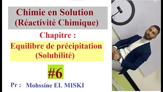 Chimie en solution  Équilibre de précipitation solubilité EX5 [upl. by Thrift]