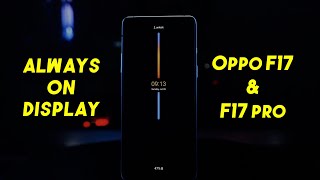 How to Enable Always on Display on Oppo F17 amp Oppo F17 Pro [upl. by Xila]