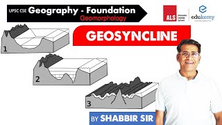 What are Geosynclines  Geography Foundation for UPSC CSE  Shabbir Sir [upl. by Tellford457]