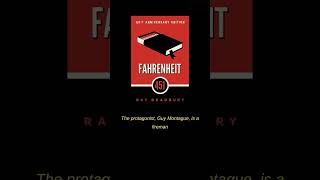 Summary of Fahrenheit 451 under 1 minute fahrenheit451 dystopia [upl. by Ceil]