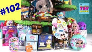 Blind Bag Treehouse 102 Unboxing Slitherio Shopkins Disney LOL Dolls  PSToyReviews [upl. by Leummas]