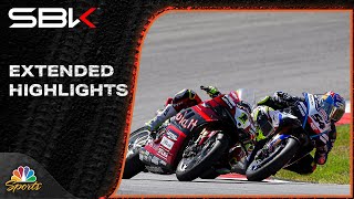 World Superbike EXTENDED HIGHLIGHTS Portugal  Round 11  10123  Motorsports on NBC [upl. by Brooking]