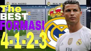 PES 20162017 Tutorial Formasi Terbaik Real Madrid  The BEST FORMATION Real Madrid [upl. by Varuag769]