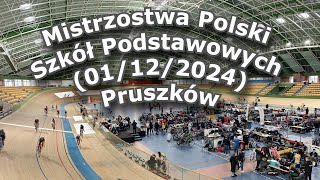 Na żywo Mistrzostwa Polski Szkółek Kolarskich 30112024 Pruszków [upl. by Holtz540]