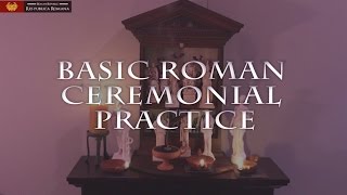 Introduction to Roman Ceremonial Rite Cultus Deorum Romanorum [upl. by Anaiq]