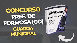 Apostila Prefeitura de Formosa GO 2024  Guarda Municipal [upl. by Yllek829]