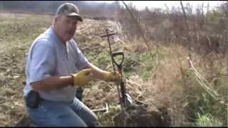 how to trap catch coyotes with foot hold trap [upl. by Ahsikram]