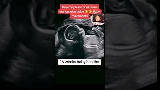 5D ultrasound healthy baby due to Mommy drink juice🥰🥰viralvideo trending viralshorts [upl. by Andrel981]