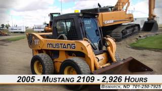 Mustang 2109 Skid Steer For Sale [upl. by Delano]