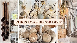 CHRISTMAS DIY DECOR  HIGHEND CHRISTMAS DECOR  HOME DECOR ON A BUDGET  Christmas Decorating Ep1 [upl. by Hun]