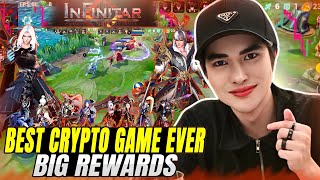 INFINITAR PLAY TO EARN MOBA GAME FREE TO PLAY CRYPTO [upl. by Yelkao]