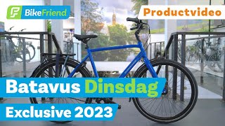 Batavus Dinsdag Exclusive 2022  BikeFriend Productvideo [upl. by Schuyler]