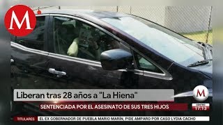 Liberan a La Hiena de Querétaro la mujer que mató a sus tres hijos [upl. by Aihsila]