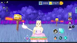 Dimensional Fighters New Halloween Update  Gamepass Skin Glinda Showcase [upl. by Niamart]