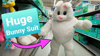 TRAPPED in an Easter Bunny Fursuit at Walmart [upl. by Ferino360]