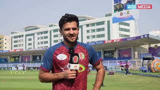 Fazal Haq Farooqi on his terrific bowling in the first ODI  ODI Series  AFG v SA  ACB  UAE [upl. by Lot]