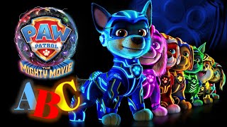 Paw Patrol The Mighty Movie ABC  Paw Patrol Alphabet Mighty PUPS [upl. by Adrea47]