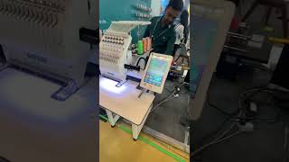 Small embroidery machine  embroidery machine [upl. by Darrill]