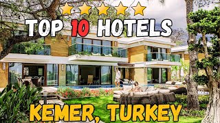 10 Best All Inclusive Resorts in Kemer Turkey 2024 [upl. by Kolnick]