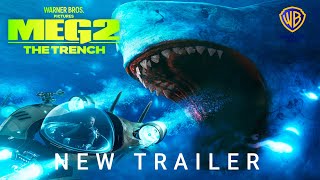 Meg 2  The Trench  First Look Trailer 2023  Warner Bros Pictures  meg 2 trailer [upl. by Reo]