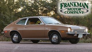 60K Mile 1973 Ford Pinto Runabout 4 Speed  Frankman Motor Company [upl. by Anec]