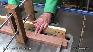 1121 Make A Step Clamp for your Miter Gauge 4 of 5 [upl. by Nireves]