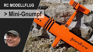 RC Modellflug  MiniGnumpf  Modellflieger selber bauen und fliegen [upl. by Helgeson]