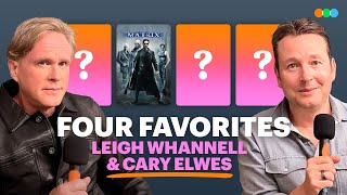 Four Favorites with Cary Elwes and Leigh Whannell Saw [upl. by Strawn]