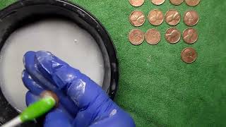 Cleaning Pennies with Bar Keepers Friend [upl. by Eannaj770]