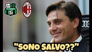 SASSUOLO MILAN  MONTELLA E SALVO [upl. by Annairdna]