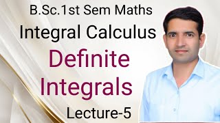 L5 BSc1st sem maths Definite integral IntegralCalculus Walls formulae jitendra kumar [upl. by Acinorej615]