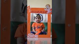 Barbie girlPRISHA7month old OrangeBarbie dollkannadahappyvibes [upl. by Levona]