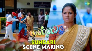 Malli Serial  Sundari Entry Scene  Making Video  2  Nikitha  Vijay  Saregama TV Shows Tamil [upl. by Audry]