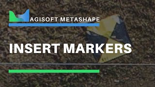 Agisoft Metashape  Insert markers [upl. by Roath]