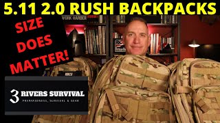 511 Rush Series 2 0 Backpacks 12 24 72 Review [upl. by Cadmann]