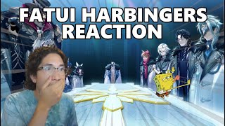 FATUI HARBINGERS REVEAL REACTION  Genshin Impact [upl. by Oderfigis]