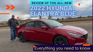 2022 Hyundai Elantra HEV Blue Hydrid The review [upl. by Izawa]